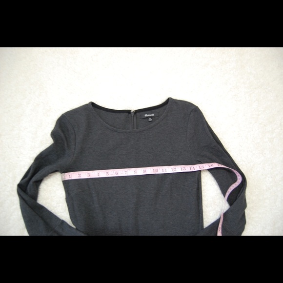 Madewell Knit Bell Sleeve Long Sleeve Dress XS - Picture 5 of 8